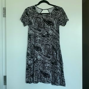 Ava Sky Dress (B&W)